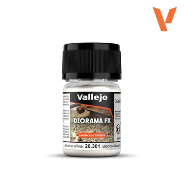 Vallejo 26301 Diorama FX Landscape Textures Alkaline White 35ml 0.5-1mm